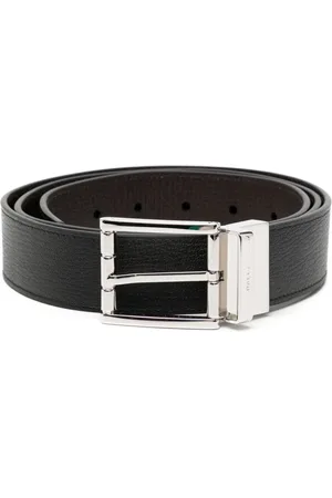 Bally Leather bucket belt