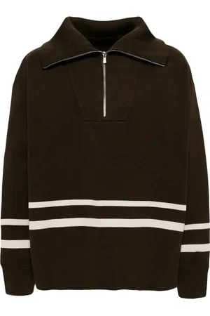 CROQUIS Zip-up collar jumper