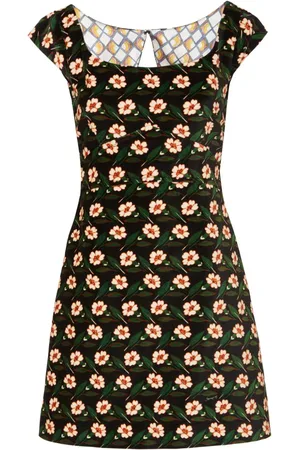 La DoubleJ Arabesque mini dress