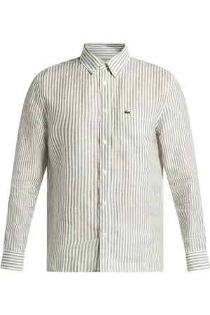 Lacoste Striped linen shirt