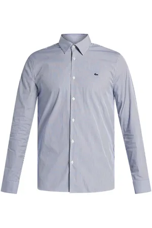 Lacoste Striped poplin shirt