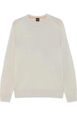 HUGO BOSS Logo-embroidered sweater