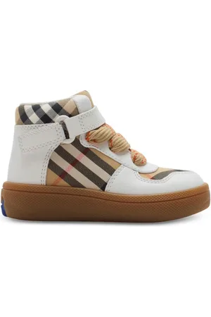 Kids newest Burberry high top shoes