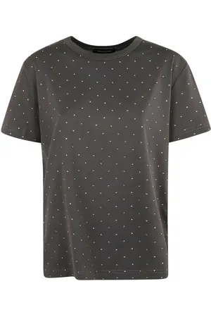 Fabiana Filippi Stud embellishment t-shirt