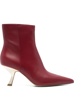 Michael Kors 75mm leather ankle boots