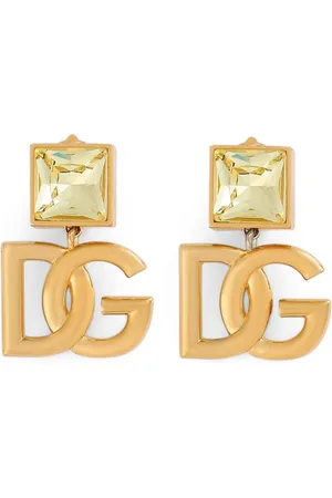 Dolce & Gabbana DG-logo embellished earrings