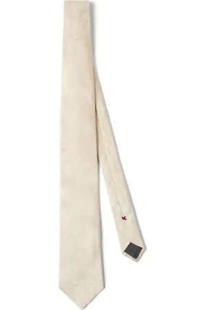 Brunello Cucinelli Paisley-print silk tie