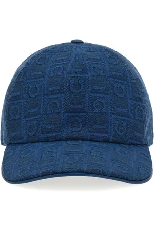 Salvatore Ferragamo Monogram-pattern cotton baseball cap