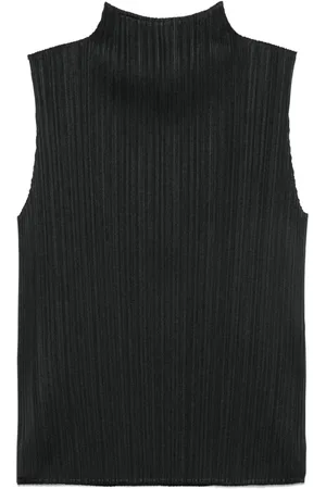 PLEATS PLEASE ISSEY MIYAKE Pliss??-effect top
