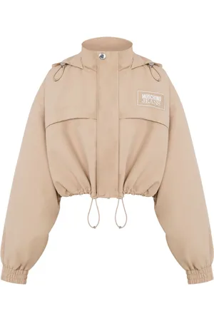 Moschino Cropped hooded jacket