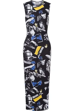 Moschino Printed midi dress