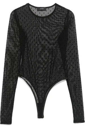 WARDROBE.NYC Polka-dot bodysuit