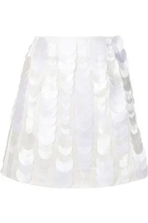 Gloria Coelho Circle-appliqu?? miniskirt