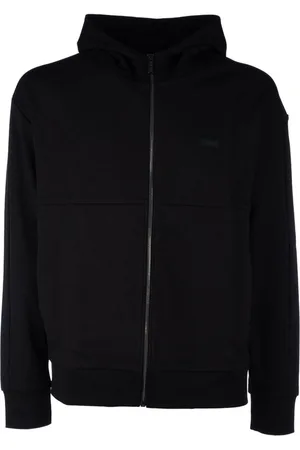 Calvin Klein Logo-print zip-up hoodie