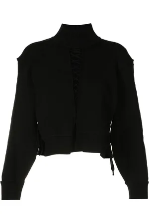 Gloria Coelho Lace-up jumper