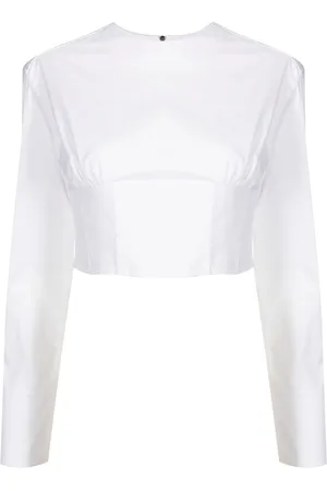 Gloria Coelho Corset-panelled T-shirt