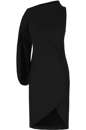 GENNY Asymmetric midi dress