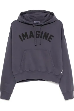 Izzue Logo printed hoodie