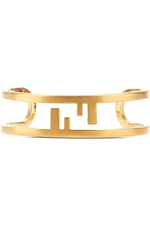 Fendi Logo cut-out bracelet
