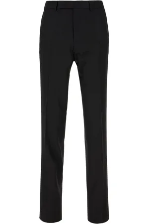 Ermenegildo Zegna Pressed-crease tapered trousers
