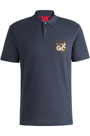 HUGO BOSS Logo-print polo shirt