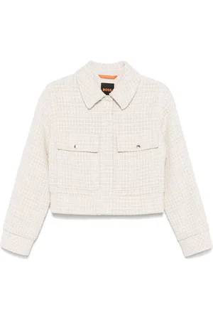 HUGO BOSS Interwoven-design jacket