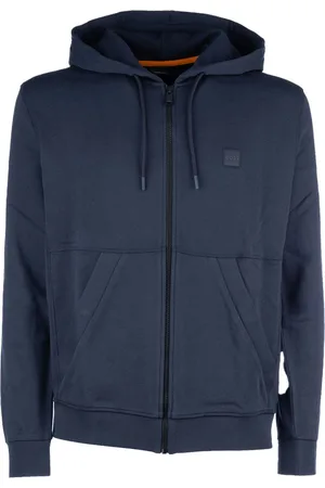 HUGO BOSS Logo zip-up hoodie
