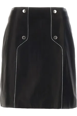 HUGO BOSS Leather mini skirt