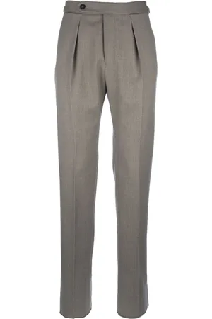 Incotex M??lange-effect trousers