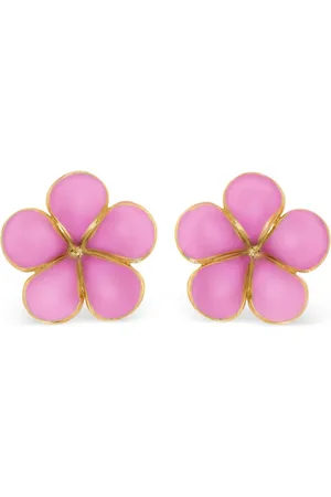 Oscar de la Renta Flower stud earrings
