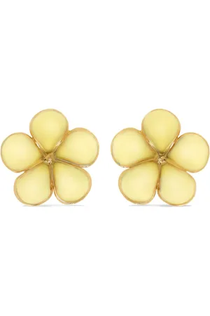 Oscar de la Renta Flower stud earrings