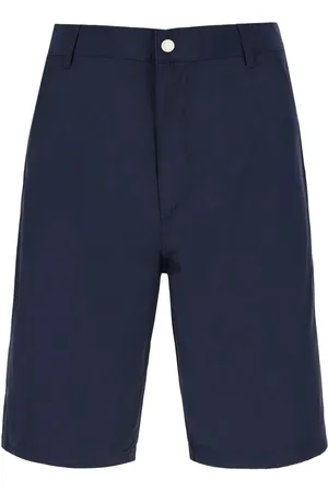 Maison Kitsuné Logo-appliqu?? bermuda shorts