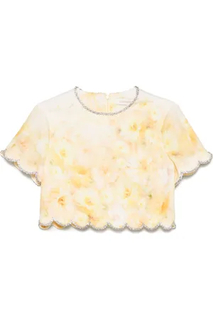 ZIMMERMANN Crush crop top