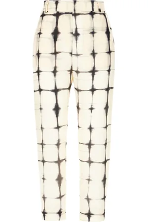 MOMONÍ Abstract-print trousers