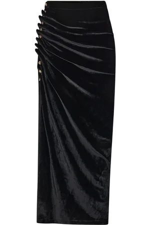 Paco rabanne Velvet maxi skirt
