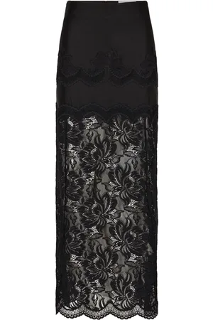 Paco rabanne Lace maxi skirt