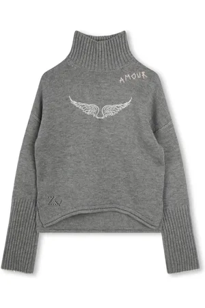 Zadig & Voltaire Logo-embroidered jumper