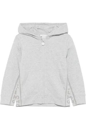 Stella McCartney Logo-tape detail hoodie
