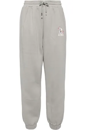 Musium Div. Logo-embroidered track pants