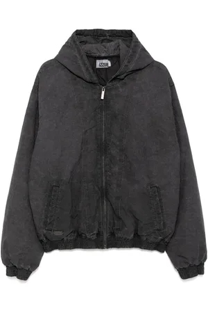 Izzue Hooded bomber jacket