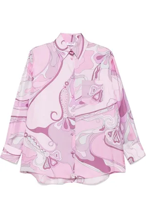 Puccini Orchidee-print shirt