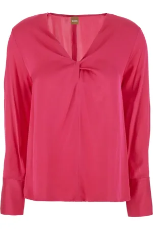 HUGO BOSS Twist-detail blouse