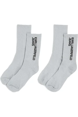 Karl Lagerfeld Logo socks (set of two)