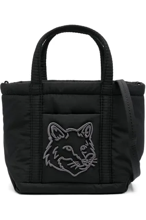 Maison Kitsuné Mini Fox Head tote bag
