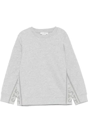 Stella McCartney Logo tape-detail sweatshirt
