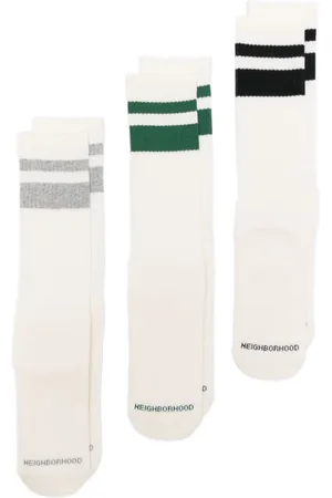 NEIGHBORHOOD Striped socks (pack of three)