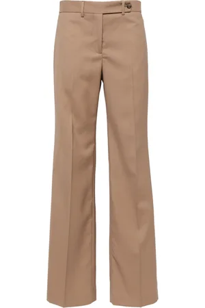 Paul Smith Pressed-crease wool trousers