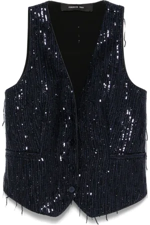 FEDERICA TOSI Sequinned waistcoat