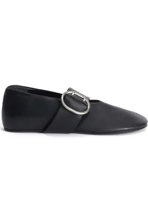 Jil Sander Leather ballerina shoes