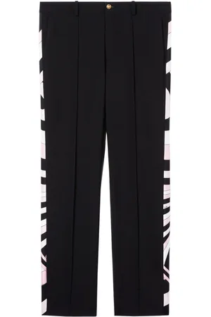 Puccini Iride-print trousers